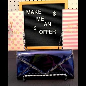 Brand New Rebecca Minkoff Admiral Mettalic wallet